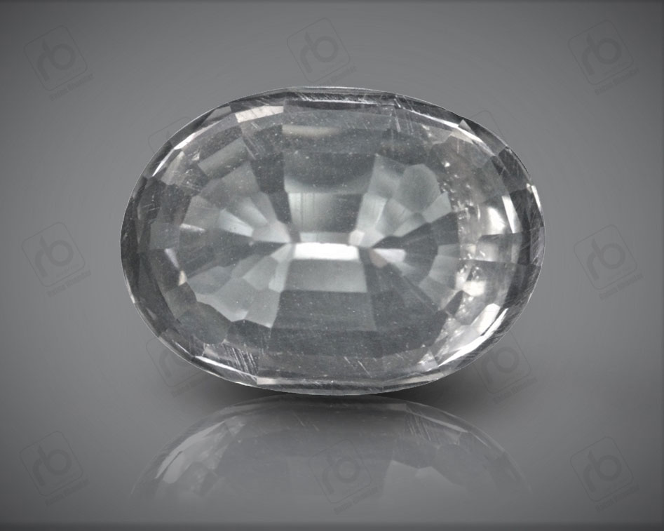 White topaz Gem / gems buy online, loose natural certified stone at